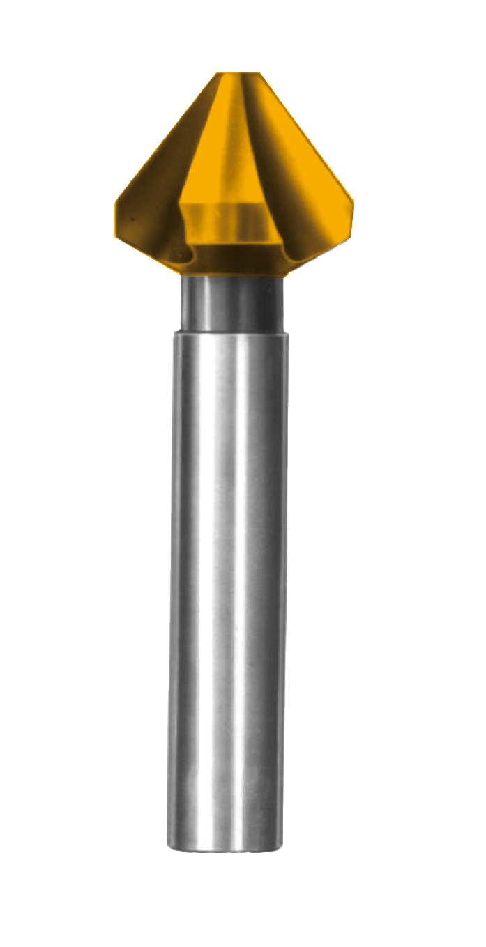 HSS+TIN Kegelsenker 60°, DIN 334C